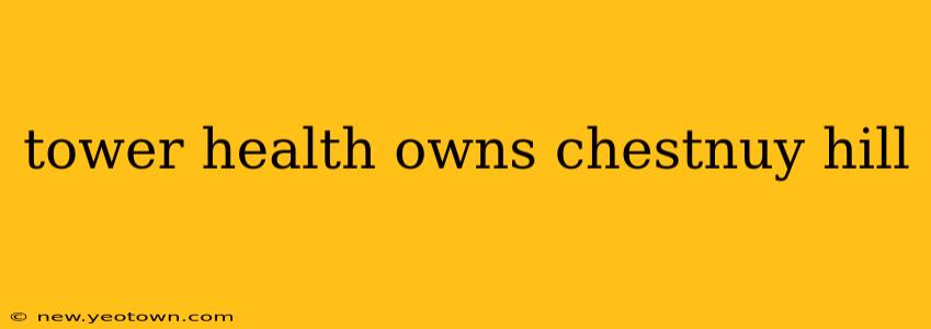 tower health owns chestnuy hill