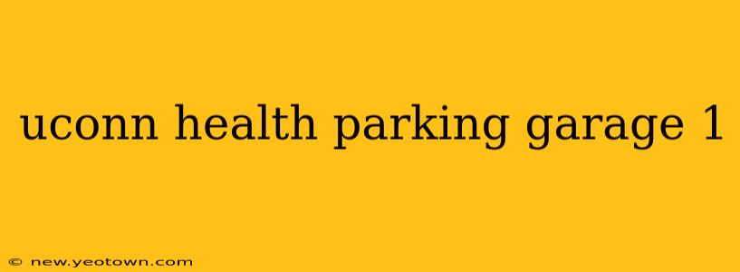 uconn health parking garage 1