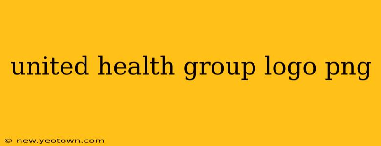united health group logo png