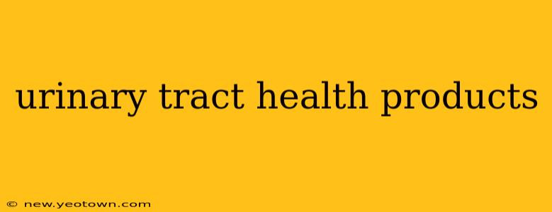 urinary tract health products