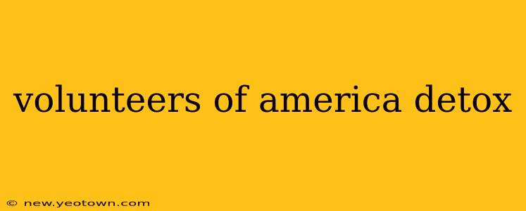 volunteers of america detox