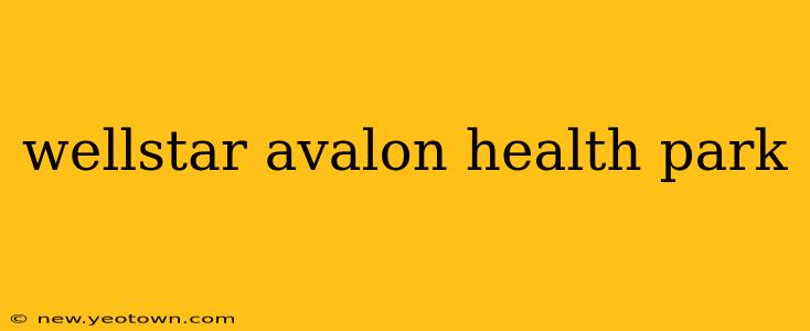 wellstar avalon health park