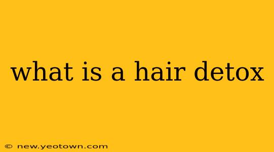 what is a hair detox