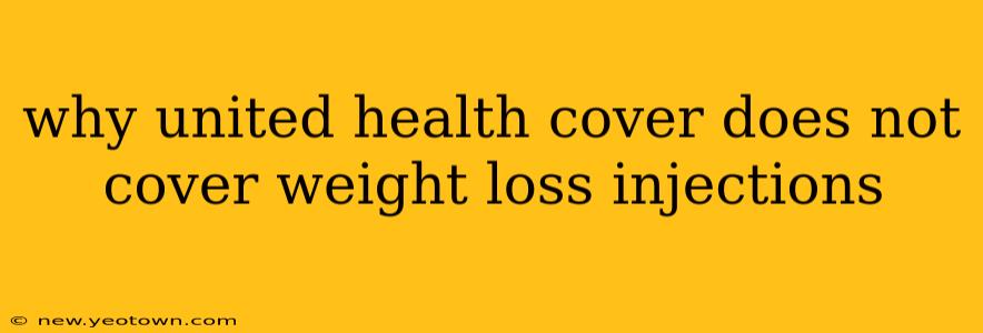 why united health cover does not cover weight loss injections