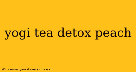 yogi tea detox peach