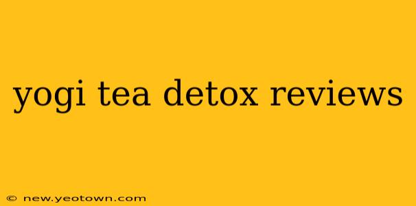 yogi tea detox reviews