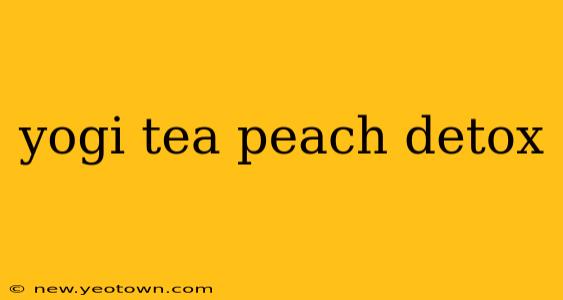 yogi tea peach detox