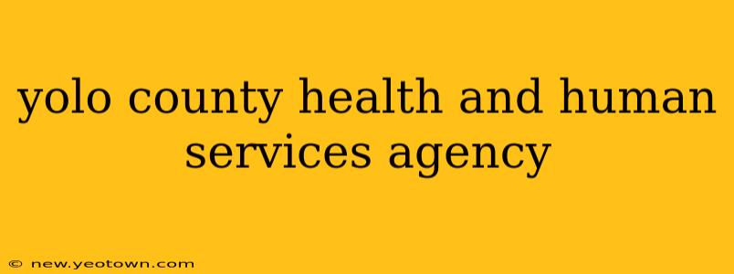 yolo county health and human services agency